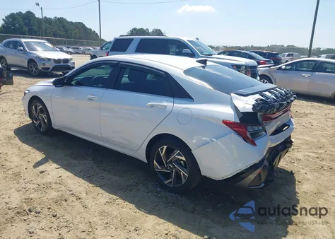 2025 Hyundai Elantra Sel Convenience из США, поврежденный, VIN KMHLS4DG8SU876568